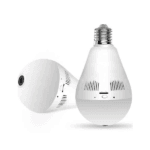 Bulb spycam 360° Panoramic Wireless Wifi IP CCTV Security Camera1080P