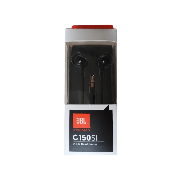 JBL C150SI by Harman in-Ear Headphones with Mic (Black) (5)