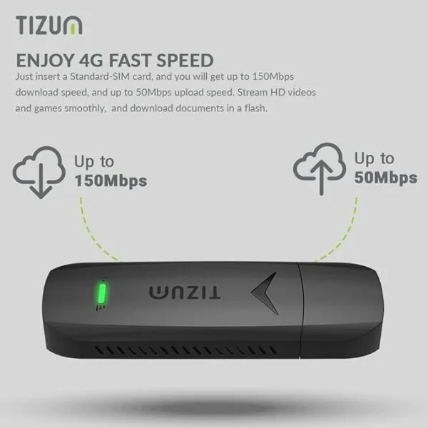 Tizum 4G Fast LTE Wireless USB Dongle Stick - Image 3