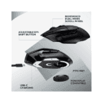 Logitech G502 X Lightspeed Wireless Gaming Mouse (4)