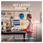 Logitech MX Mechanical Mini for Mac Wireless Illuminated Keyboard (4)