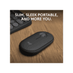 Logitech Pebble Mouse 2 M350s Slim Bluetooth Wireless Mouse (1) Logitech Pebble Mouse 2 M350s Slim Bluetooth Wireless Mouse (5)