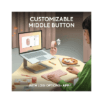 Logitech Pebble Mouse 2 M350s Slim Bluetooth Wireless Mouse (3) Logitech Pebble Mouse 2 M350s Slim Bluetooth Wireless Mouse (5)