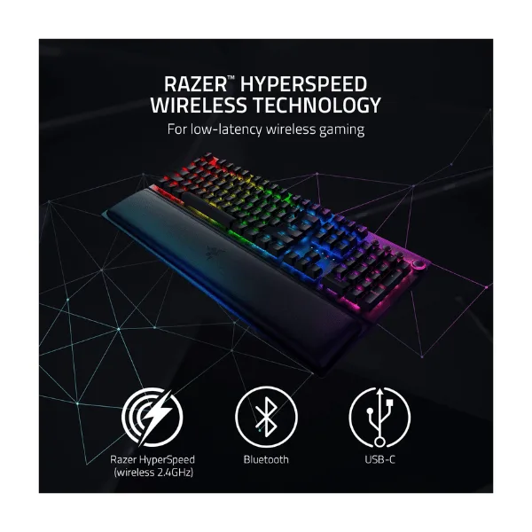 Razer BlackWidow V3 Pro Mechanical Wireless Gaming Keyboard (6)