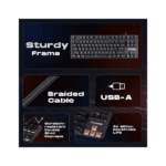 Cosmic Byte CB-GK-34 Firefly Per-Key RGB Ten-Keyless Keyboard