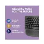 Logitech Wave Keys Wireless Ergonomic Keyboard with Cushioned Palm Rest (4) Logitech Wave Keys Wireless Ergonomic Keyboard with Cushioned Palm Rest (4)