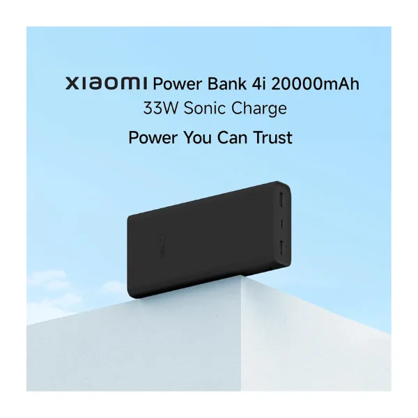 Xiaomi Power Bank 4i 20000mAh 33W Super Fast Charging PD (5)