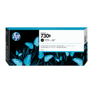 HP 730B 300-ml Photo Black DesignJet Ink Cartridge (3ED49A)