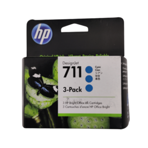 HP DesignJet 711 Cyan Ink Cartridge 3-Pack (CZ134A) (4)