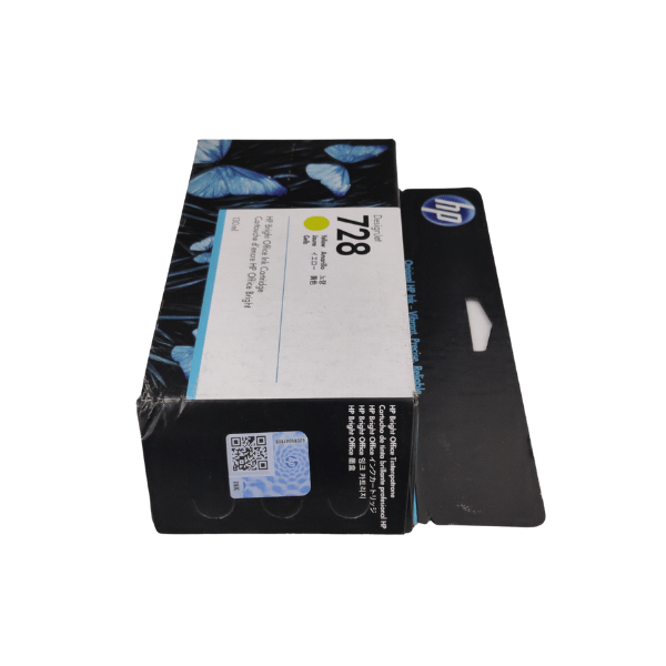 Hp Designjet B Yellow Ink Cartridge Ml F J A