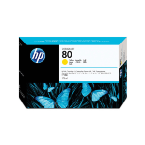 HP DesignJet 80 C4873A 175-ml Ink Cartridge Yellow