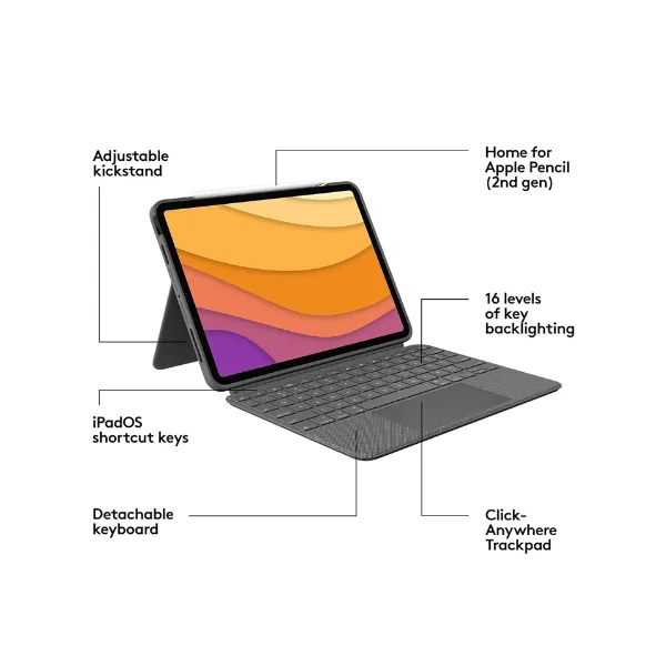 Logitech Combo Touch iPad Pro 12.9-inch (4)