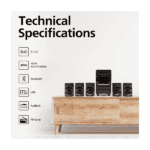 PHILIPS Audio SPA5128B 5.1 CH 40W Bluetooth Multimedia Speakers (4)