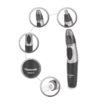Panasonic ER417K44B Cordless Nose and Hair Battery Operated Ergonomic Design Trimmer for Men (2) Panasonic ER417K44B Cordless Nose and Hair Battery Operated Ergonomic Design Trimmer for Men (5)