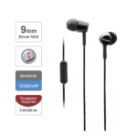 Sony MDR-EX150AP Wired In Ear Headphone with Mic Black (3)