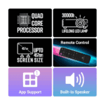 ZEBRONICS PIXAPLAY 15 Smart LED Projector (6)