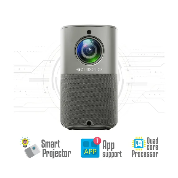 ZEBRONICS PIXAPLAY 18 Smart Vertical Projector