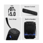 ZEBRONICS PIXAPLAY 24 Smart LED Vertical Projector (5)