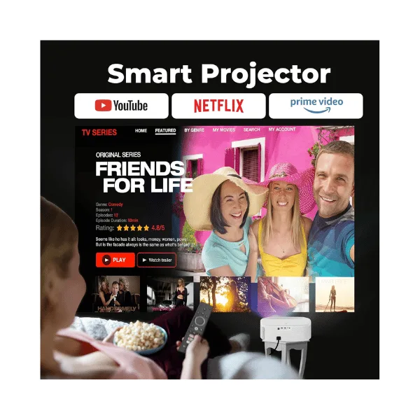 ZEBRONICS PIXAPLAY 28 Smart Projector