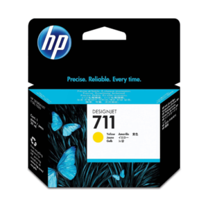 HP DesignJet 711 Yellow Ink Cartridge (CZ132ZZ) (3)