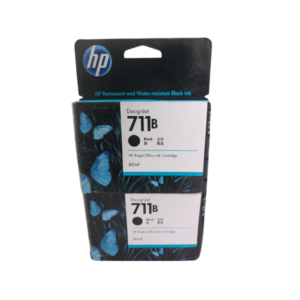 HP DesignJet 711B 2-Pack 80-ml Black Ink Cartridges (3WX02A) (2)