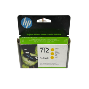 HP DesignJet 712 3-pack Yellow Ink Cartridge 29ml (3ED79A) (2)