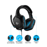 Logitech G431 with 7.1 Surround Sound Wired Over Ear Headphones with Mic (3)