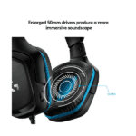 Logitech G431 with 7.1 Surround Sound Wired Over Ear Headphones with Mic (3)