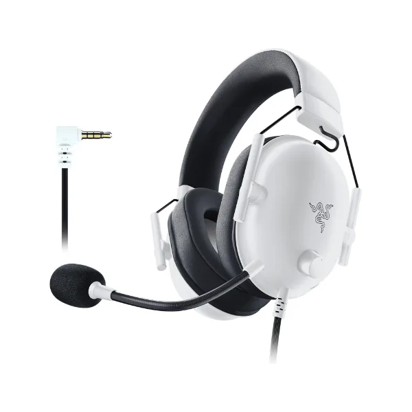 Razer BlackShark V2 X - White On Ear Headset (3)