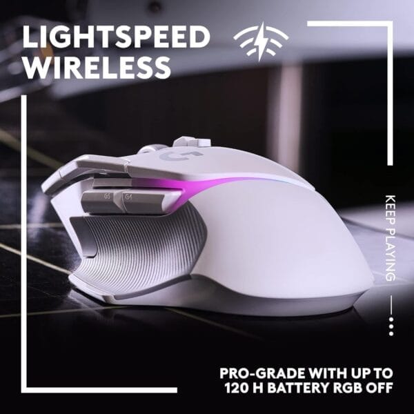 Logitech G502 X Lightspeed Plus Wireless RGB Gaming Mouse - Image 8