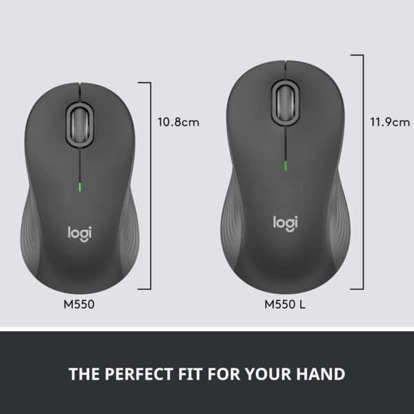 Logitech Signature M550 L Full Size Wireless Mouse - Image 4