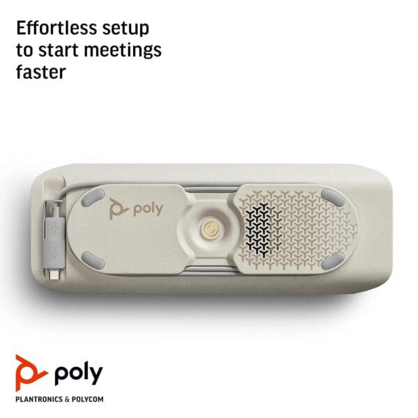 Poly Sync 40 Microsoft Teams Bluetooth Smart Speakerphone - Image 3