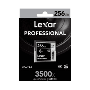 Lexar 256GB Professional 3500x CFast 2.0 Memory Card (2)