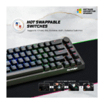 Cosmic Byte CB-GK-33 Wired + Bluetooth Mechanical Keyboard (5)