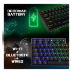 Cosmic Byte CB-GK-40 Artemis 3 Modes WiFi + Bluetooth + Wired Mechanical Keyboard (5)