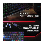 Cosmic Byte CB-GK-40 Artemis 3 Modes WiFi + Bluetooth + Wired Mechanical Keyboard (5)