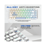 Cosmic Byte CB-GK-42 Phantom TKL Gasket Mechanical RGB Wired Keyboard