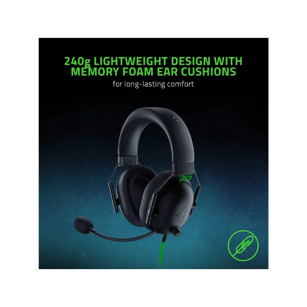 Razer BlackShark V2 X Wired Gaming On Ear Headset (4)