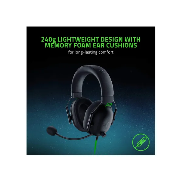 Razer BlackShark V2 X Wired Gaming On Ear Headset (4)