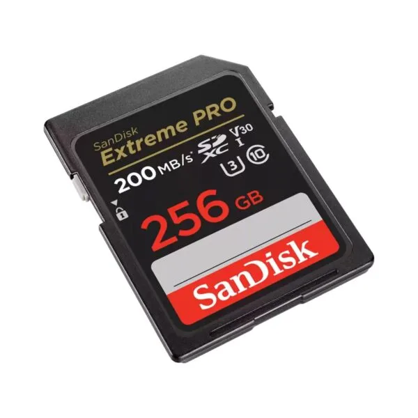 SanDisk Extreme Pro SD UHS-I 256GB Memory Card - Image 3