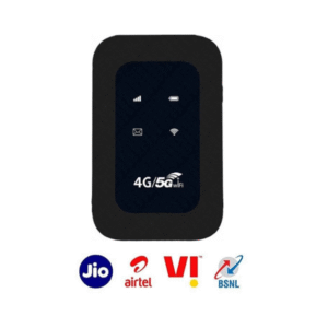 4G/5G LTE Wi-Fi Dongle with All SIM Support – Portable Data Card Hotspot with Rechargeable Battery