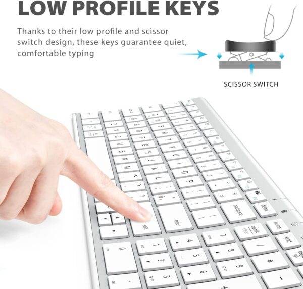 iClever Wireless Keyboard & Mouse Combo GK03 - Image 2