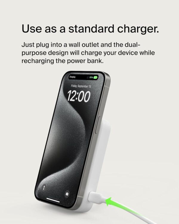 Belkin Qi2 10000 mAh Wireless Power Bank - Image 2