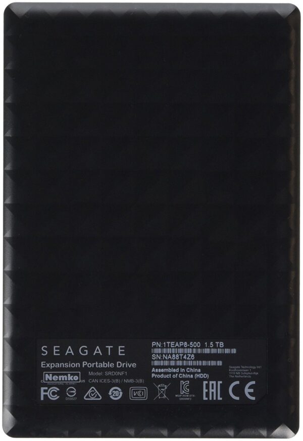 Seagate Expansion 1.5TB Portable External Hard Drive - Image 3