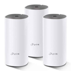 TP-Link Deco E4 Wi-Fi Mesh Router (3 Pack) – Dual Band Whole Home Coverage up to 4,000 sq.ft