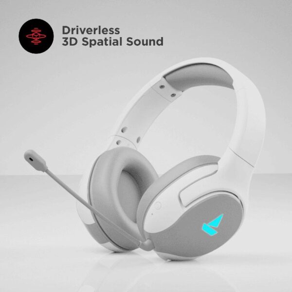 boAt Immortal IM-1300 Gaming Headset – Wireless Bluetooth Headphones with RGB Lights & Low Latency - Image 2