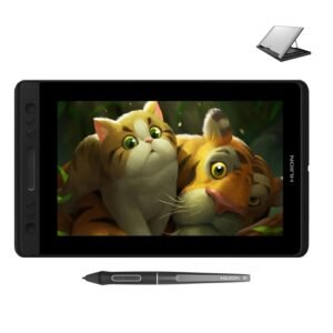 HUION KAMVAS Pro 13 (GT-133) Pen Display – 13.3'' Graphic Tablet with Tilt Support, Battery-Free Stylus, 8192 Pressure, 120% sRGB, with Adjustable Stand – Compatible with Windows, Mac & Linux