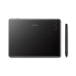 Huion H430P OSU Graphics Drawing Tablet – 4.8x3" Working Area, Battery-Free Stylus, 4 Express Keys, Compatible with Android, Windows, Mac & Linux