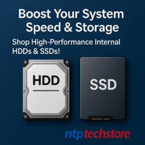 Internal HDDs & SSDs