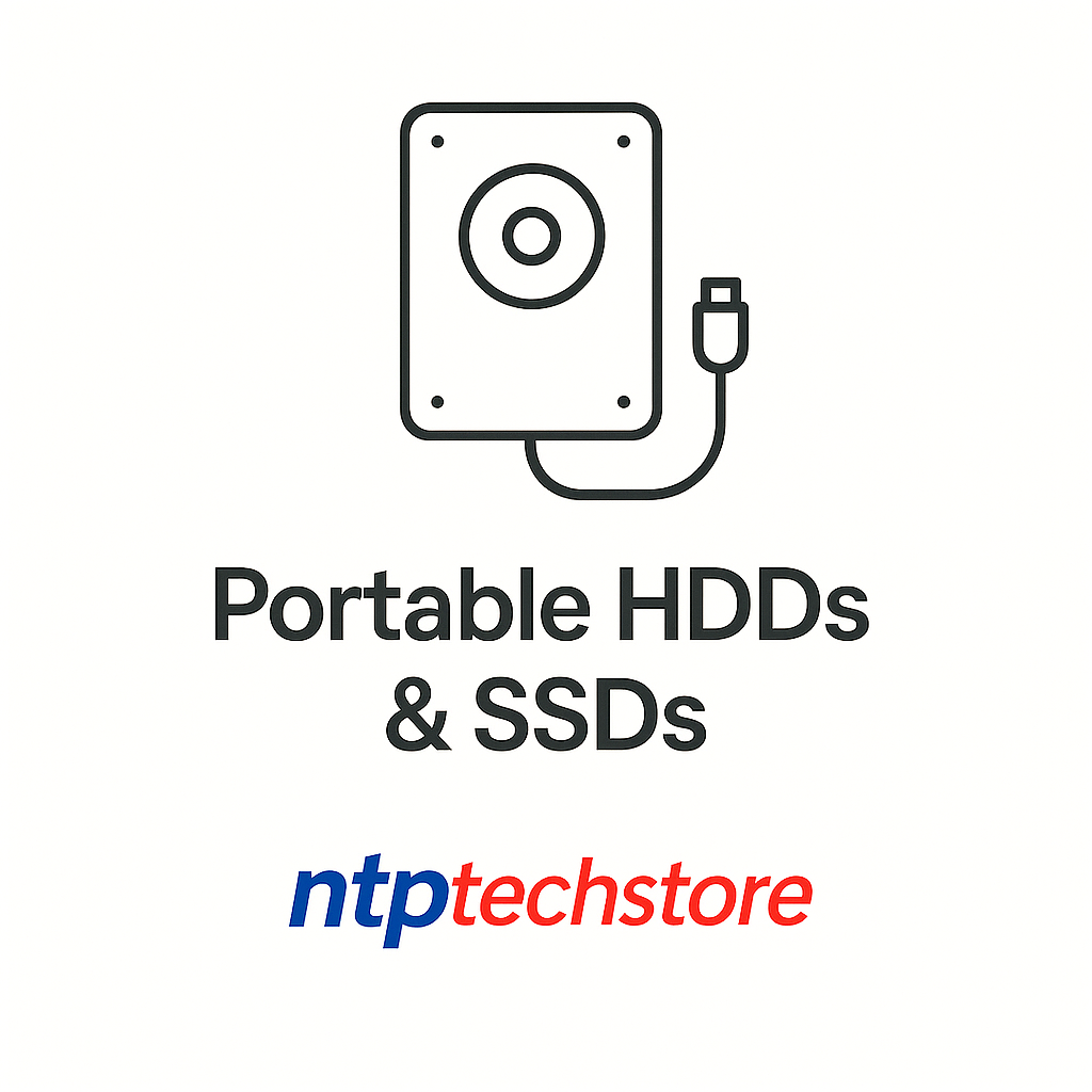 Portable HDDs & SSDs